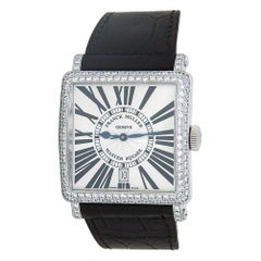 Franck Muller Master Square 18k White Gold Men's Watch Automatic 6000 H SC DT D