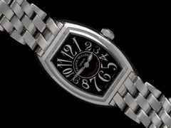 Franck Muller Nquistador 8005 L QZ Orologio da donna con bracciale - Acciaio inossidabile