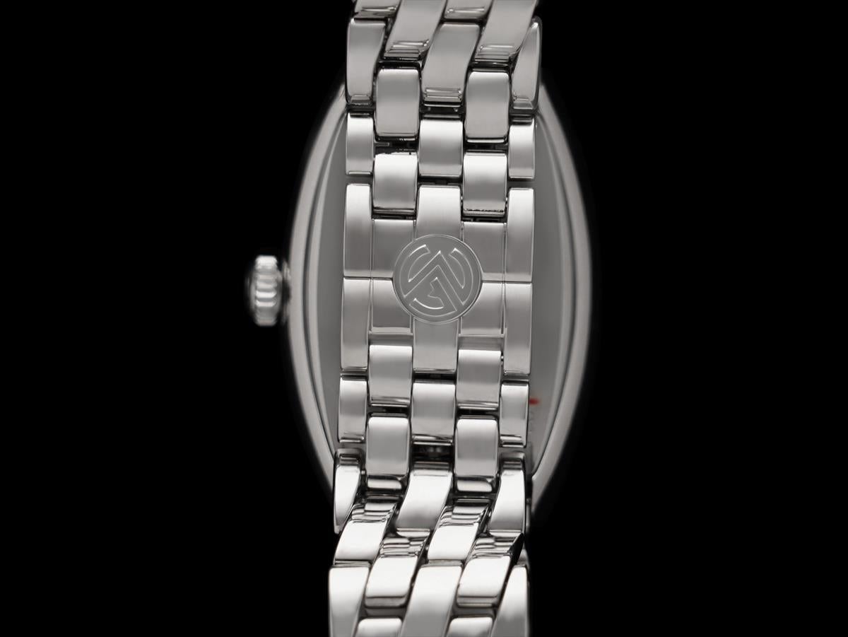 Franck Muller Nquistador 8005 L QZ Damen-Armbanduhr - Edelstahl im Angebot 4