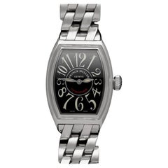 Franck Muller Nquistador 8005 L QZ Damen-Armbanduhr - Edelstahl