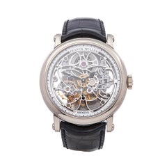 Franck Muller Round 7 Day Skeleton 18k White Gold 7042 B S6-SQT Wristwatch