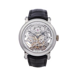 Franck Muller Round 7 Day Skeleton Stainless Steel 7042 B S65 97AC Wristwatch