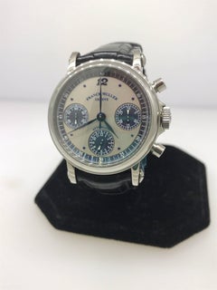 Franck Muller Stainless Steel Automatic Chronograph Leather Men’s Watch
