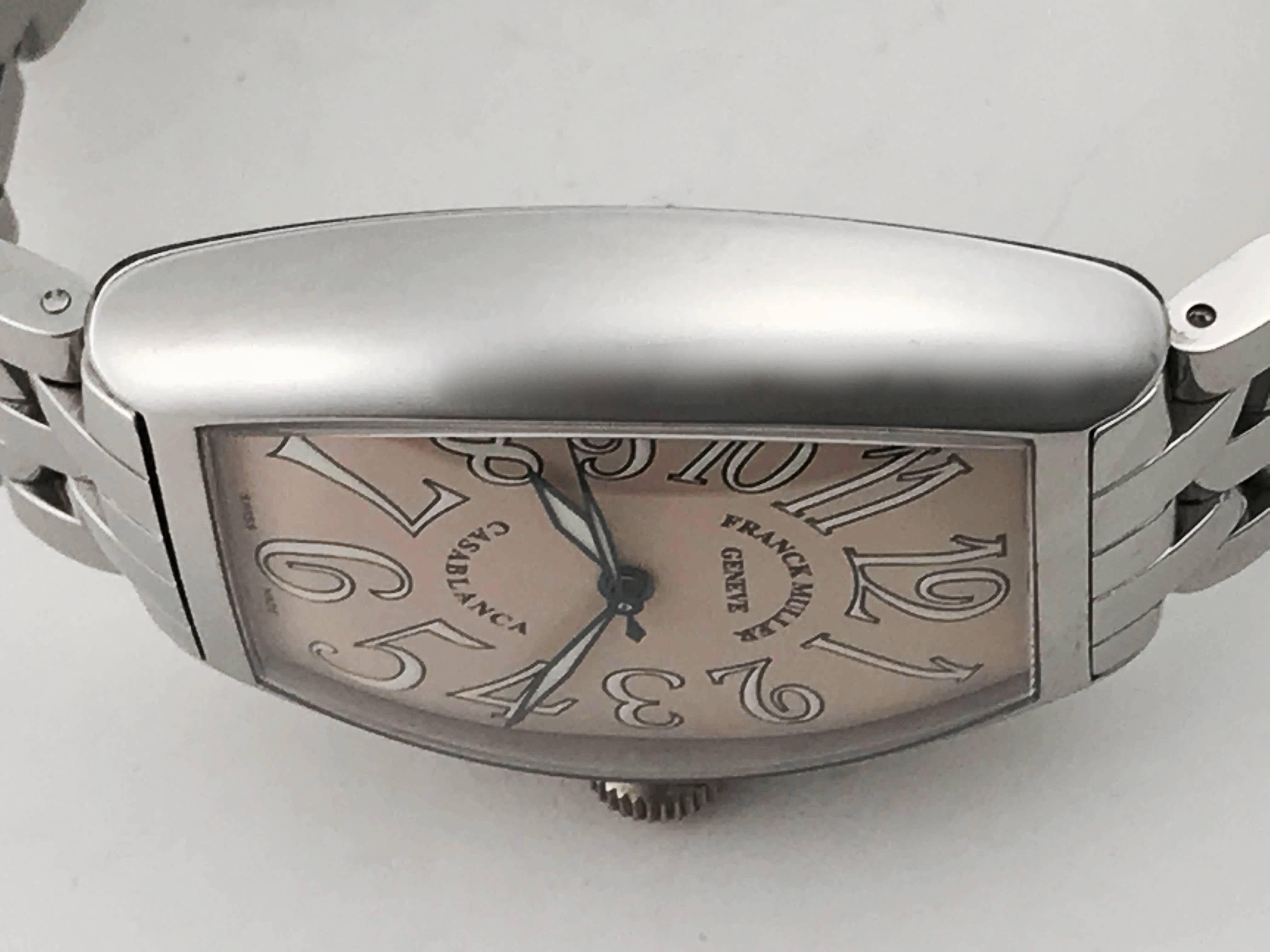 franck muller casablanca on wrist