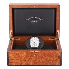 Franck Muller Orologio Casablanca in acciaio inox con cinturino in gomma