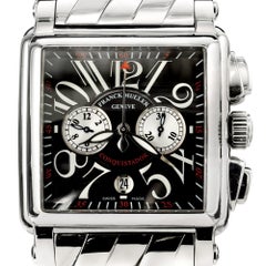 Franck Muller Stainless Steel Conquistador Cortez Chronograph
