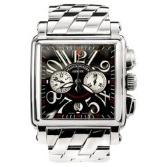 Franck Muller Stainless Steel Conquistador Cortez Chronograph
