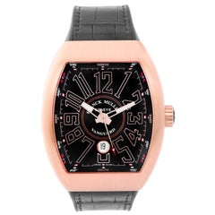 Franck Muller Rose Gold Vanguard Automatic Wristwatch