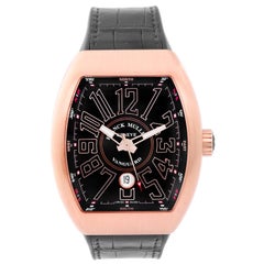 Franck Muller Rose Gold Vanguard Automatic Wristwatch 