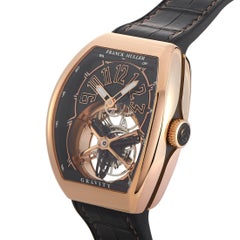Franck Muller Vanguard Gravity Tourbillon Rose Gold Watch