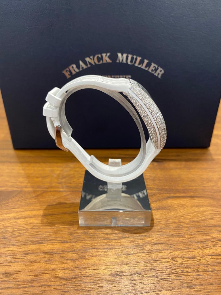 Franck Muller Vanguard Lady Heart Skeleton Color Dreams Diamond In New Condition For Sale In Heerlen, NL