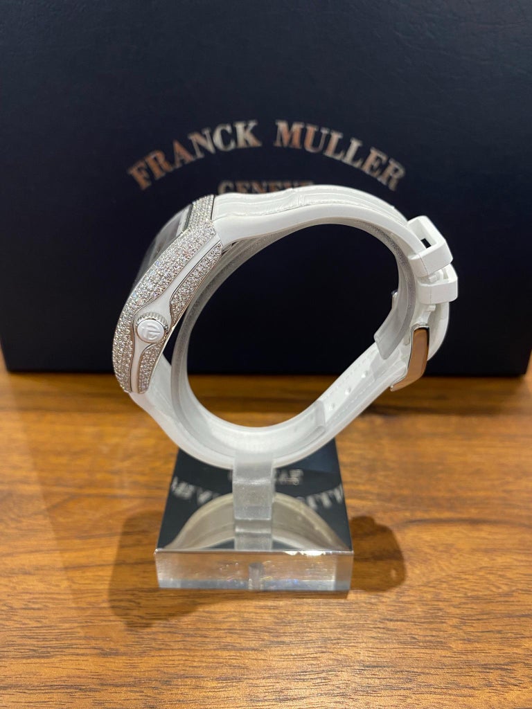 Franck Muller Vanguard Lady Heart Skeleton Color Dreams Diamond For Sale 3
