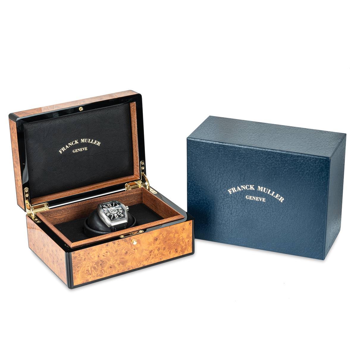 Franck Muller Vanguard Titanium UAE Dial V 45 SC DT TT BR NR UAE 3