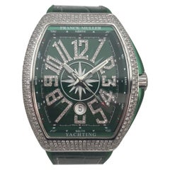 Franck Muller Vanguard Yachting Automatic Steel Green Dial Ref.V 45 SC DT