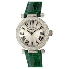 Franck Muller White Gold and Diamonds Ronde Watch