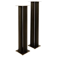 Franck Robichez "Etoile" Patinated Steel Pedestals 'Different Heights Available'