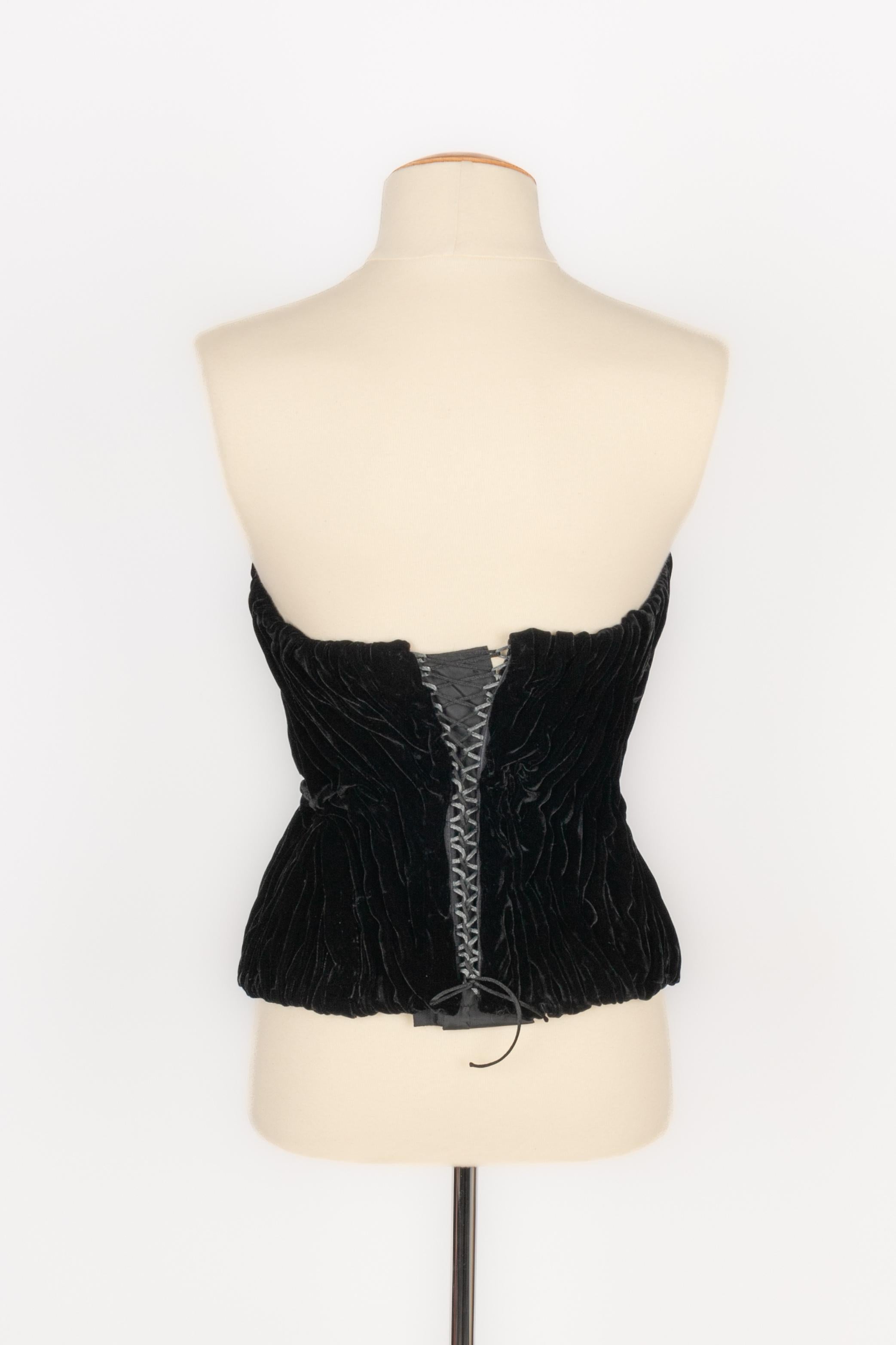 Franck Sorbier Bustier Haute Couture 2024 im Zustand „Hervorragend“ im Angebot in SAINT-OUEN-SUR-SEINE, FR