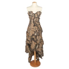 Franck Sorbier Kleid 'Barbarische Sinfonie' Haute Couture Sommer 2025