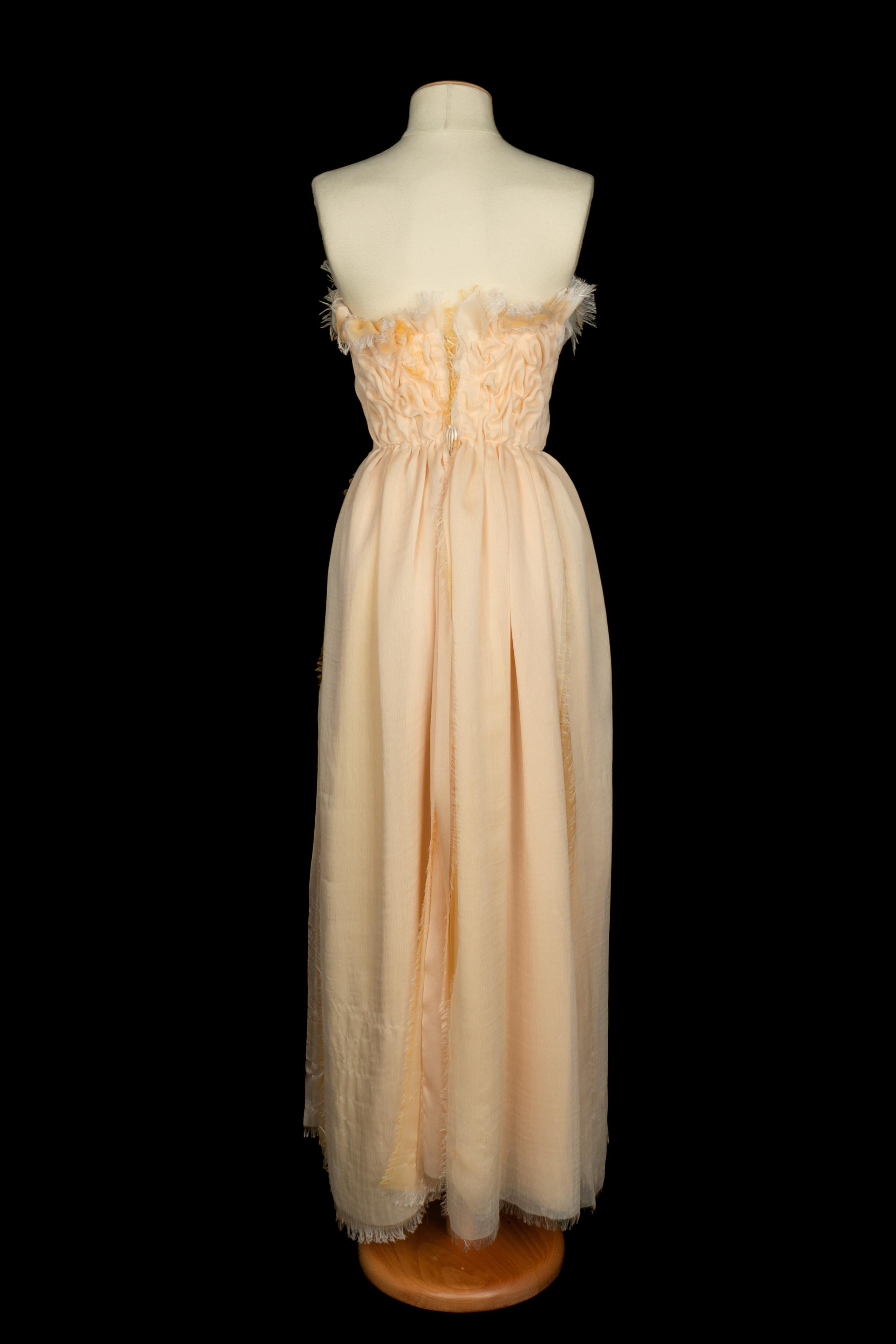 Robe Franck Sorbier 'symphonie barbare' printemps-été 2025 Pour femmes en vente