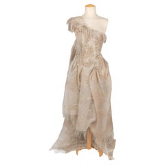 Abito Franck Sorbier Alta Moda Estate 2016