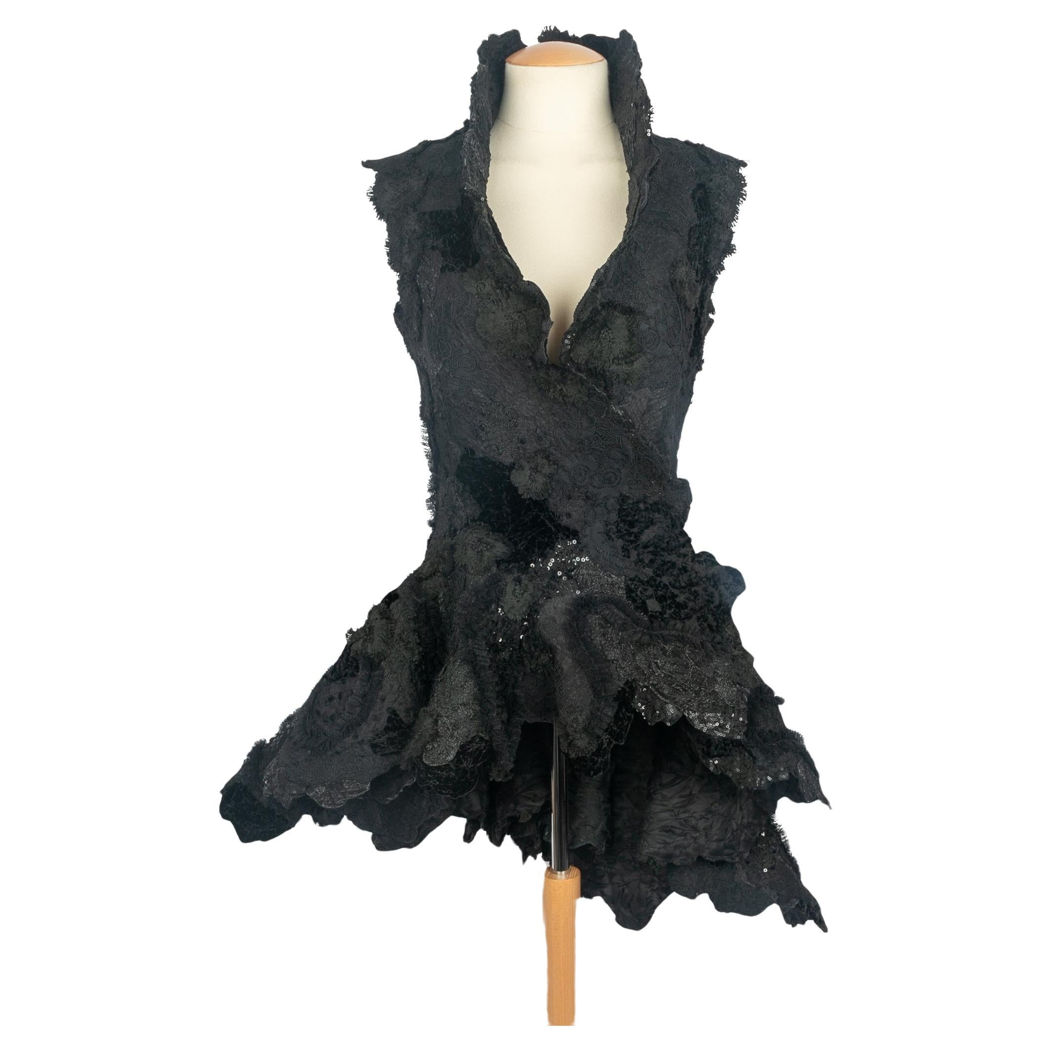 Franck Sorbier robe 'Les Saltimbanques' Haute Couture Winter 2022