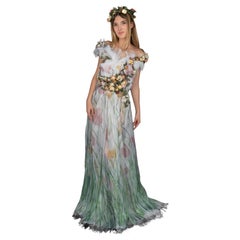 Vestido Franck Sorbier 'Pirate et son jardin secret' de Franck Sorbier Haute Coutu