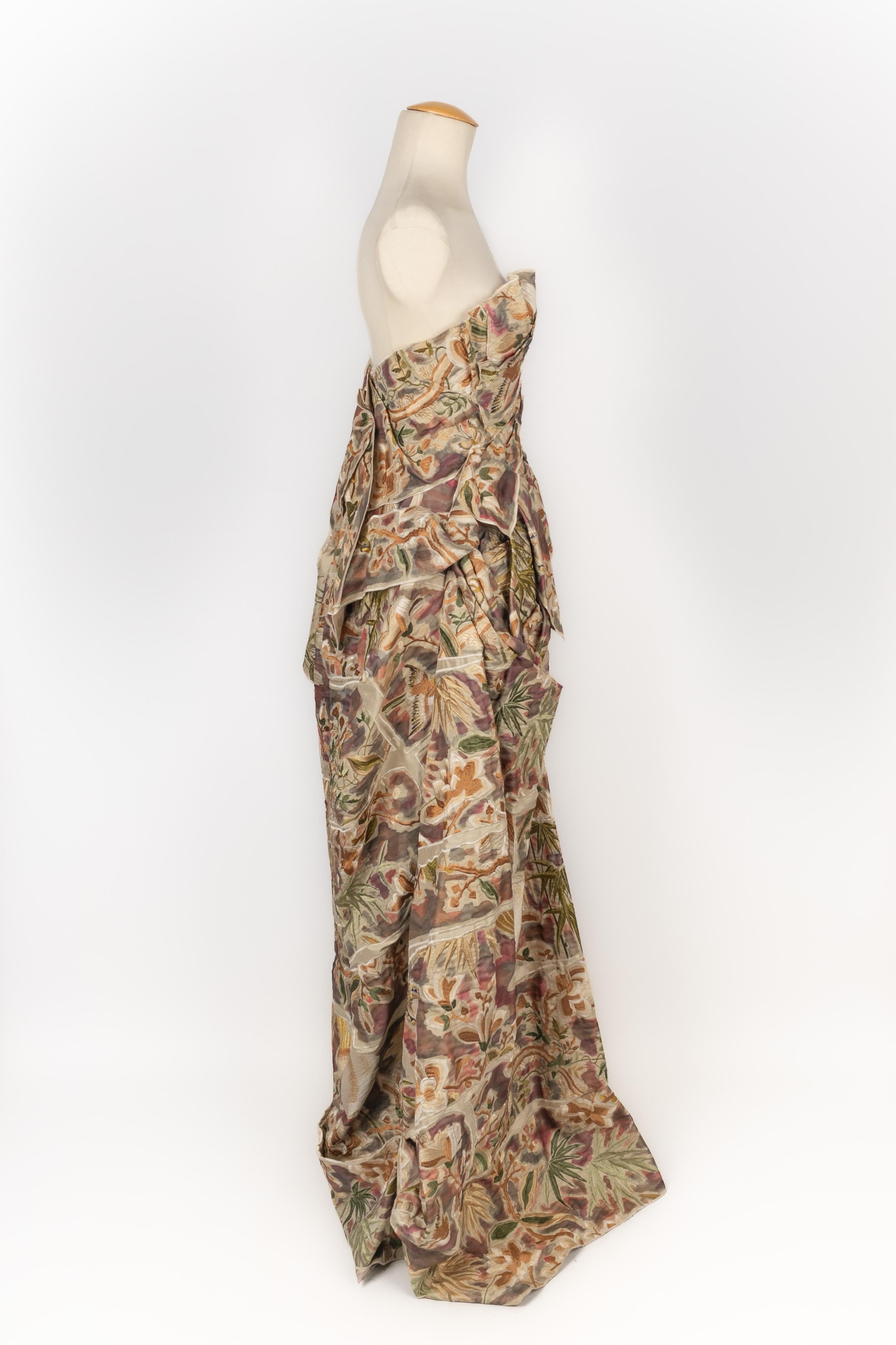 Franck Sorbier vestido 'Poemas' Alta Costura Otoño-Invierno 2014/2015 en Excelente estado para la venta en SAINT-OUEN-SUR-SEINE, FR
