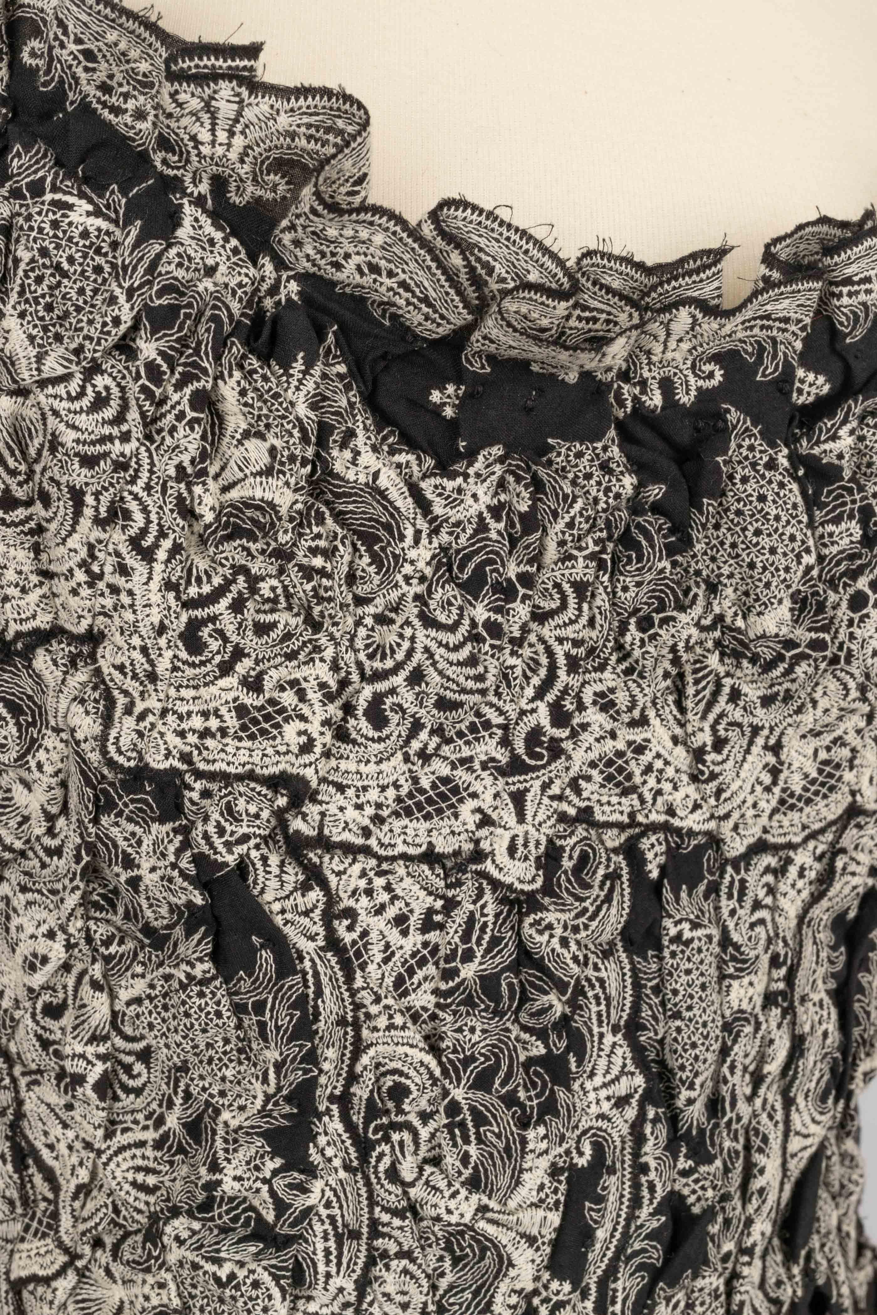 Franck Sorbier Haute Couture Top “The Song of the Healers” 2024 3