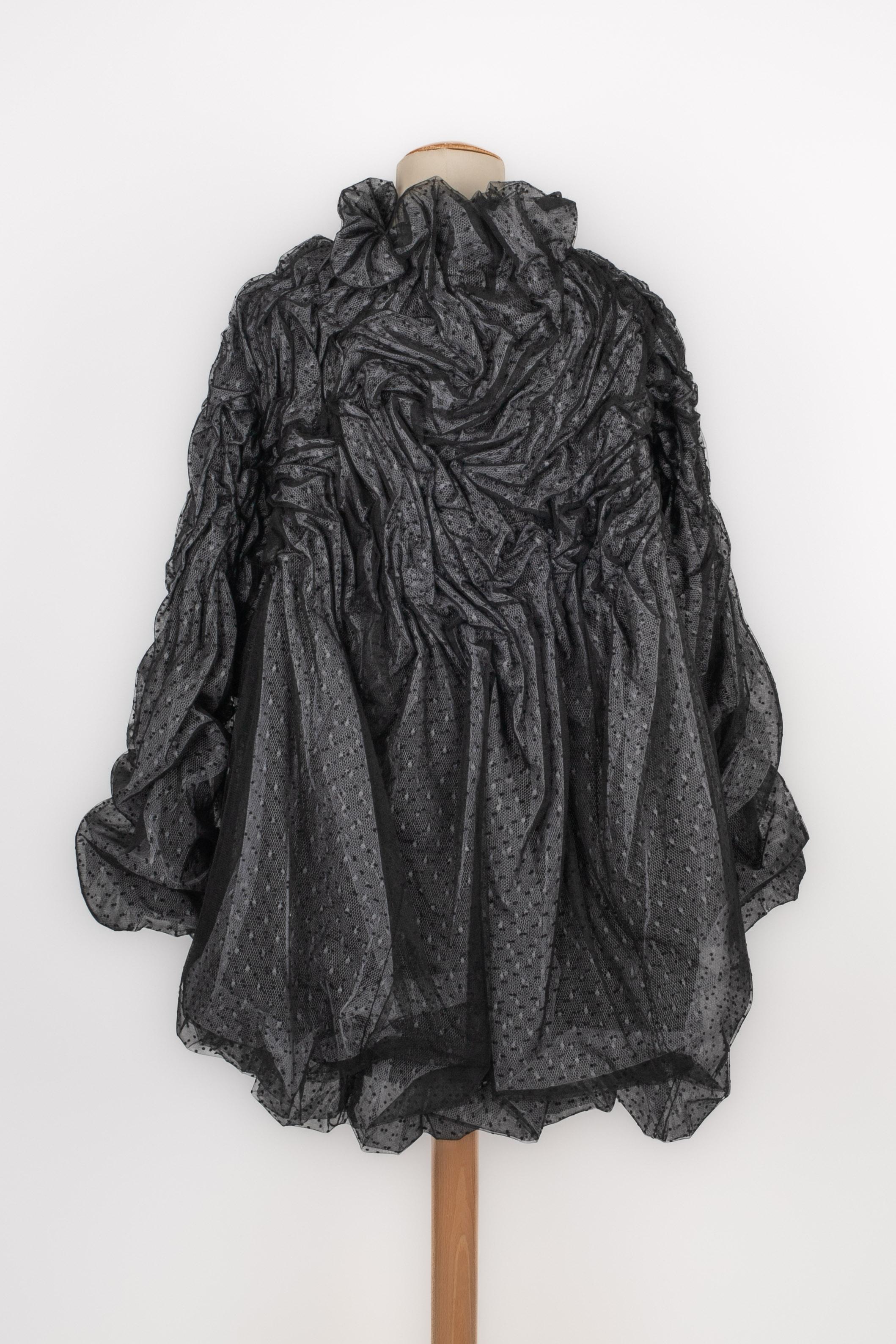 Franck Sorbier jacket 'Cloud' Haute Couture 2024 In Excellent Condition For Sale In SAINT-OUEN-SUR-SEINE, FR