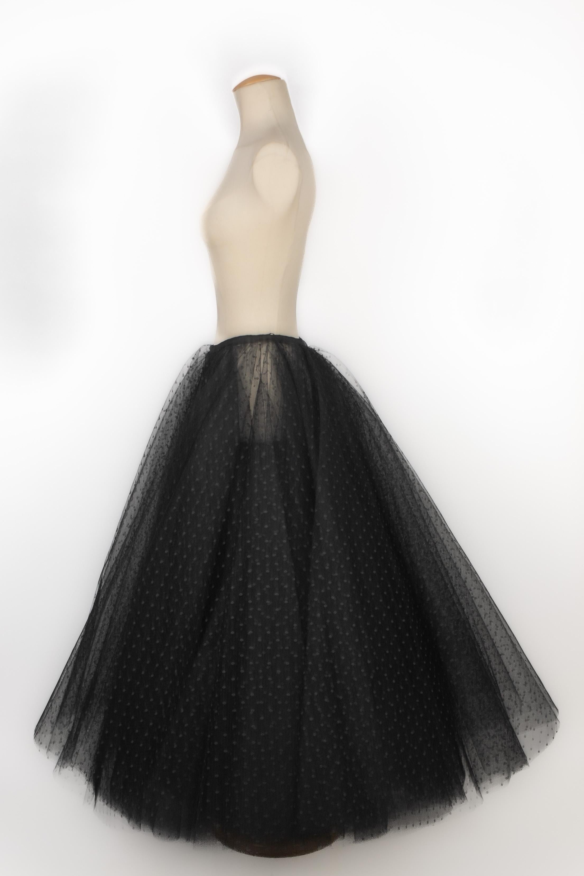 Franck Sorbier falda 'Nube' Alta Costura 2024 Negro en venta