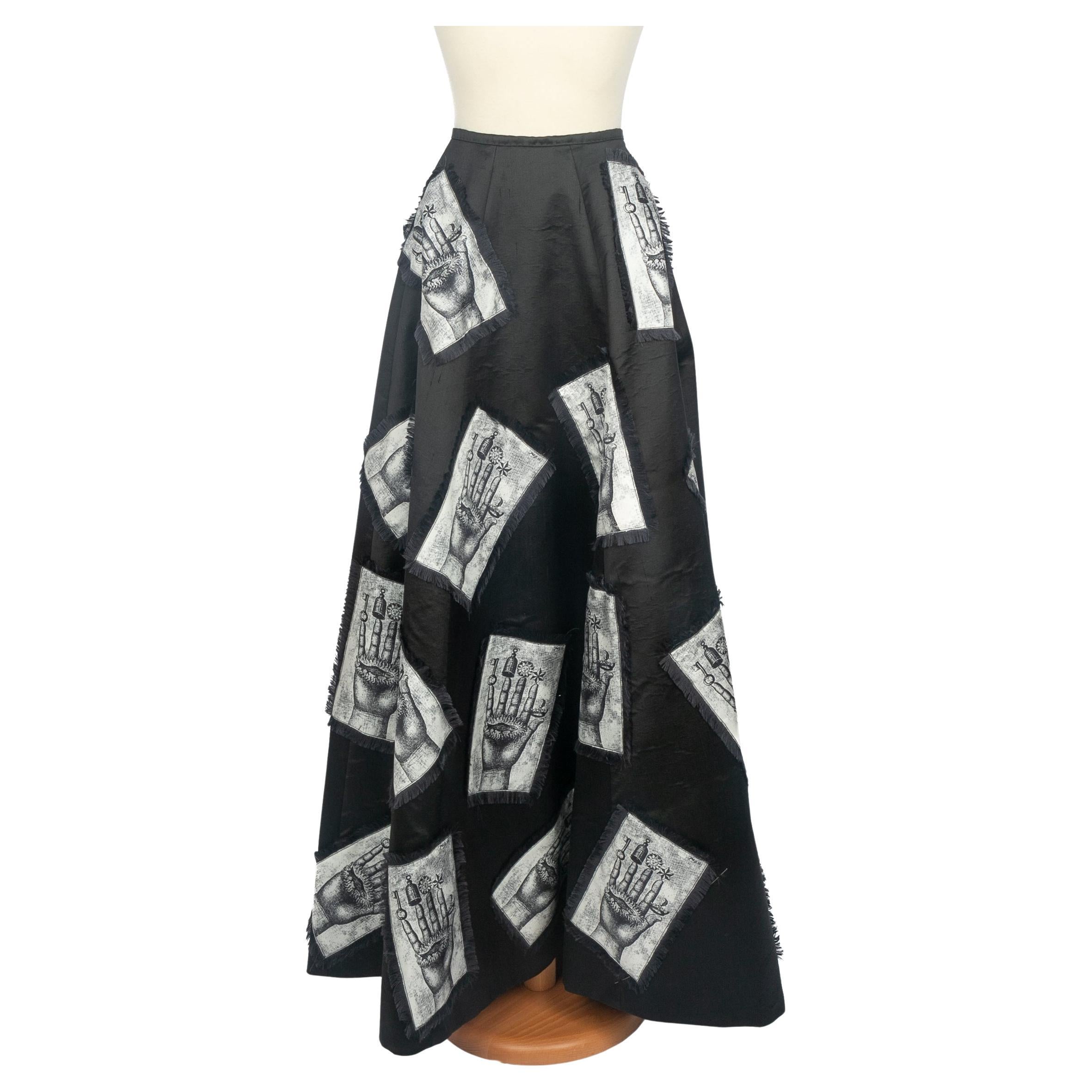 Franck Sorbier skirt 'the healers' song' Haute couture Summer 2024