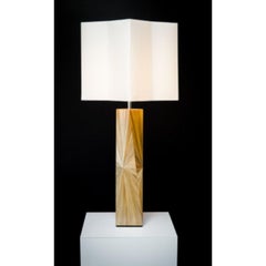 Franck Yellow Table Lamp by Pierre-Axel Coulibeuf