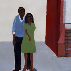 Harlem 125 - Obra sobre papel que representa el barrio neoyorquino de Harlem