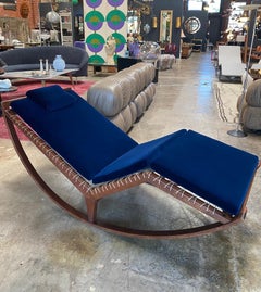 Franco Albini 1956 Rocking Chaise Lounge, Model No. PS16