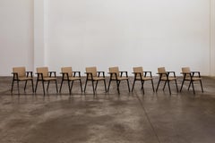 Franco Albini 832 “Luisa” Chairs for Poggi, Italy, 1953, Set of 8