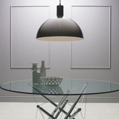Franco Albini and Franca Helg 'AM4Z' Pendant Lamp for Nemo in Chrome