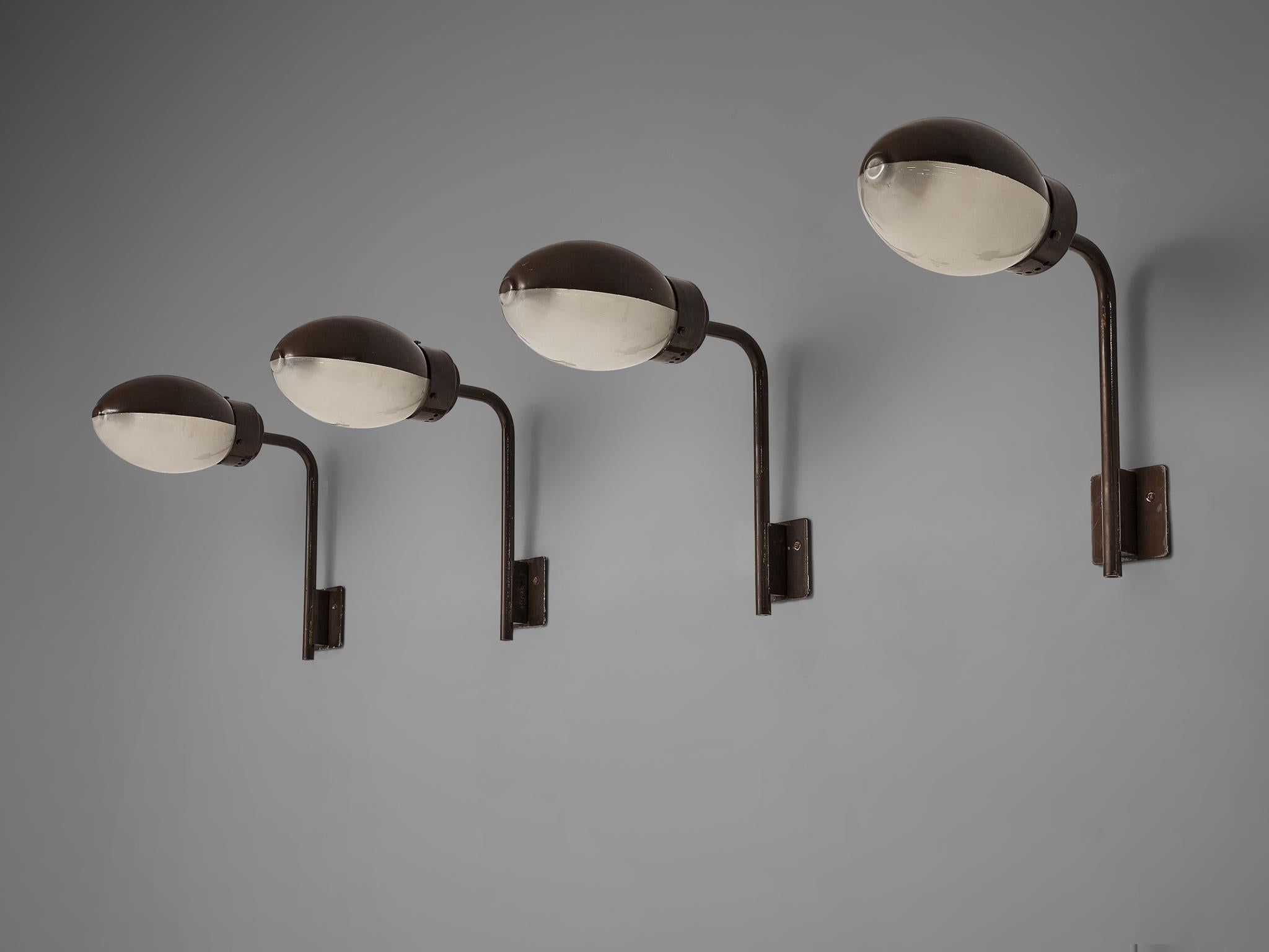 Franco Albini and Franca Helg for Arteluce 'Ochetta' Wall Lights For Sale 4