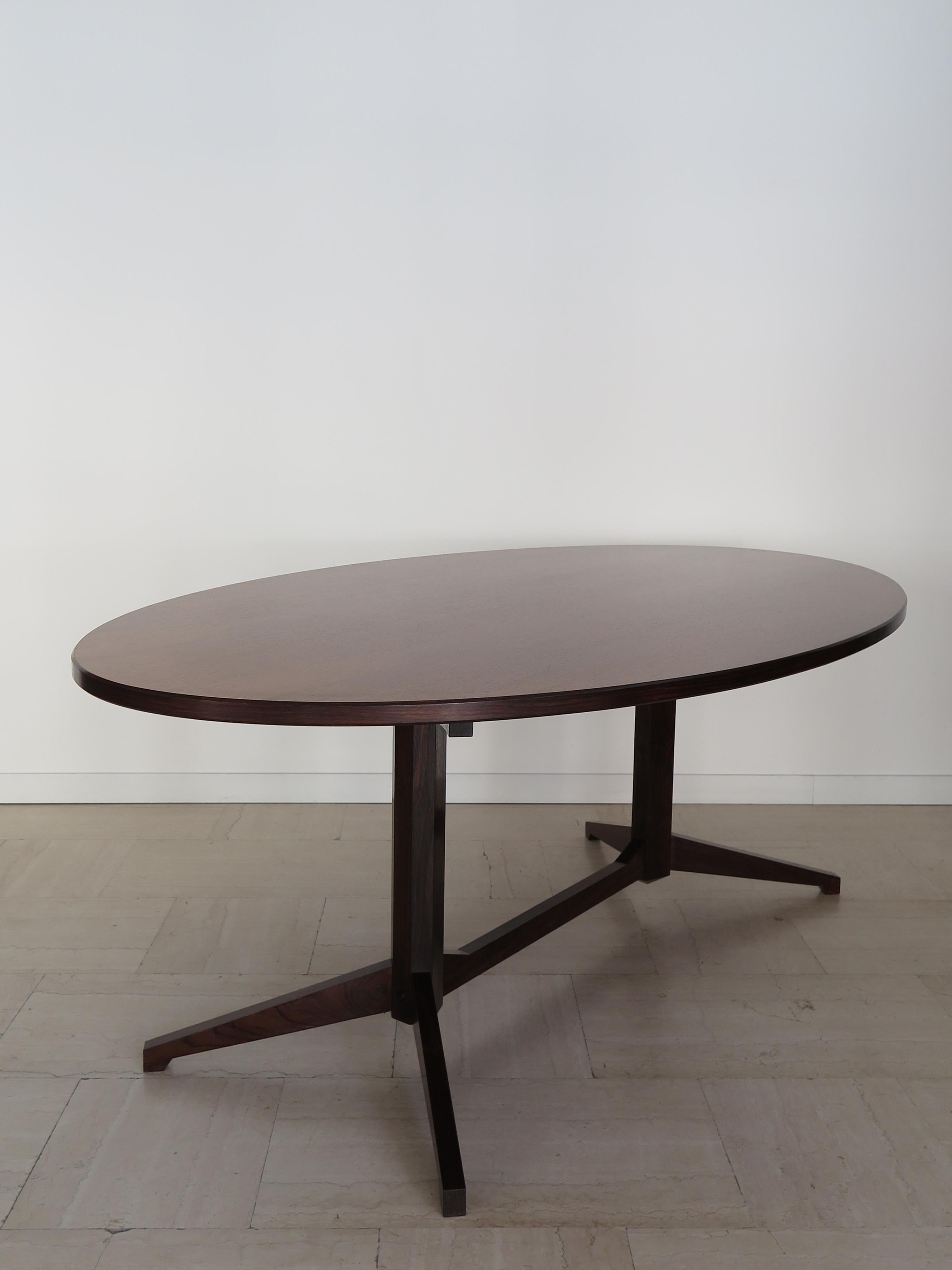Mid-Century Modern Table de salle à manger italienne Franco Albini et Franca Helg pour Poggi TL22 en vente