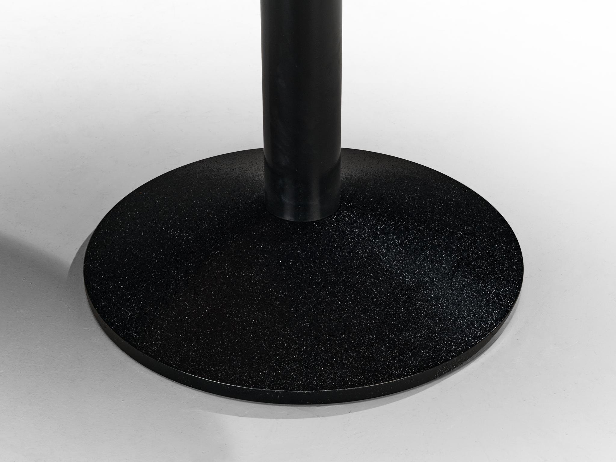Franco Albini and Franca Helg for Poggi 'TL30' Round Table in Walnut and Steel For Sale 3