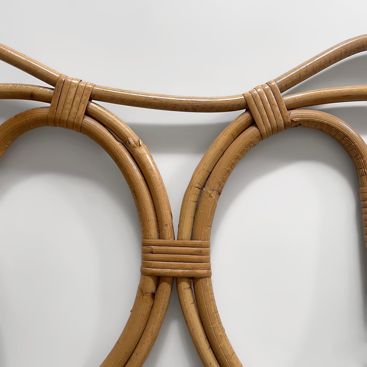 Franco Albini and Franca Helg Italian Rattan Double Coat Hook For Sale 4