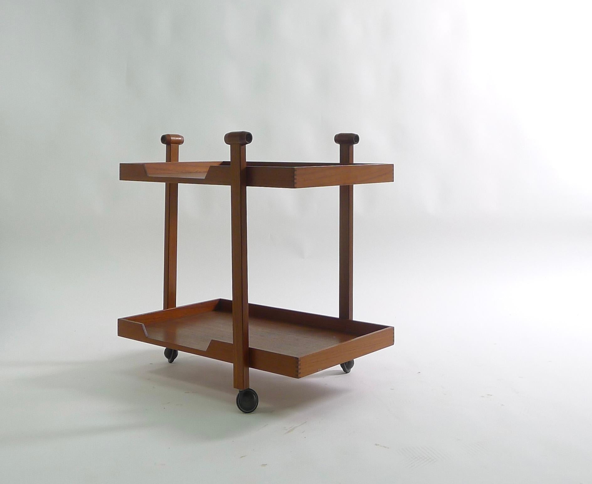 Italian Franco Albini and Franca Helg, Model CR20 Teak Serving Table, Design, 1958