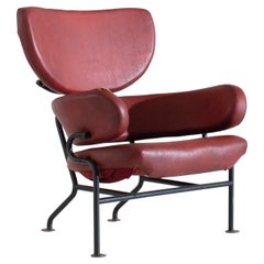 Franco Albini Armchair PL19 Tre Pezzi for Poggi Pavia Italy Circa 1959