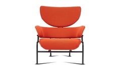Franco Albini Armchair PL19 Tre Pezzi signed numbered Italy Circa 1980s