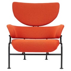 Franco Albini Armchair PL19 Tre Pezzi signed numbered Italy Circa 1980s