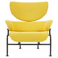 Franco Albini Armchair PL19 Tre Pezzi signed numbered Italy Circa 1980s