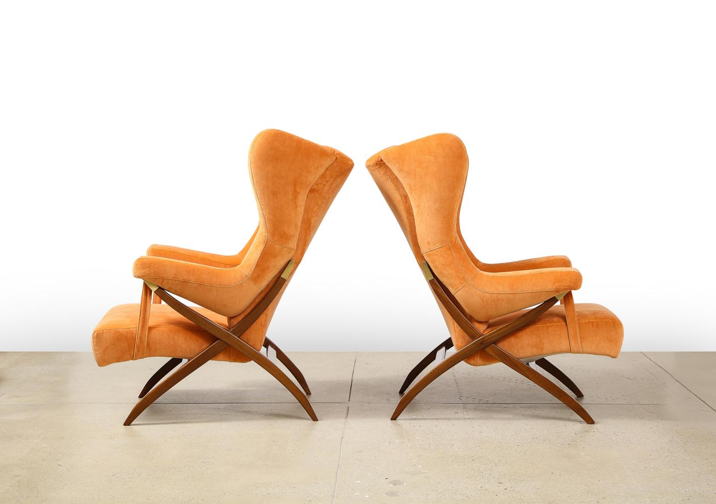 Mid-Century Modern Franco Albini Armchairs