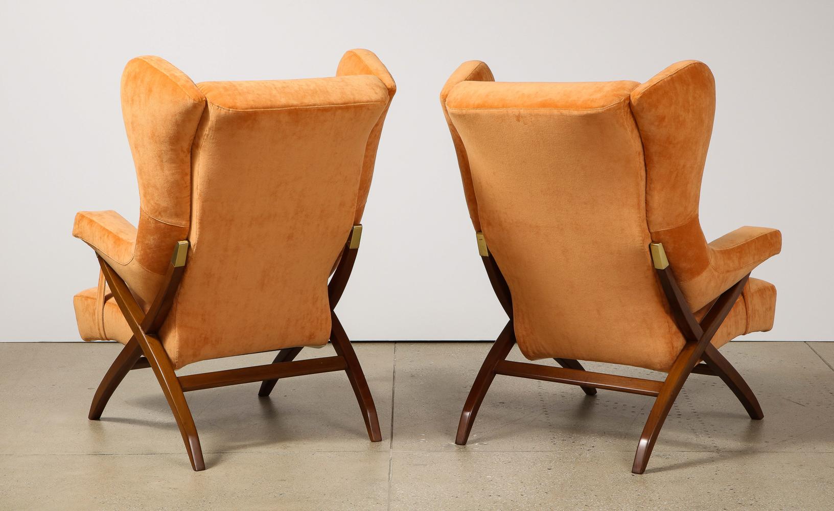 Hand-Crafted Franco Albini Armchairs