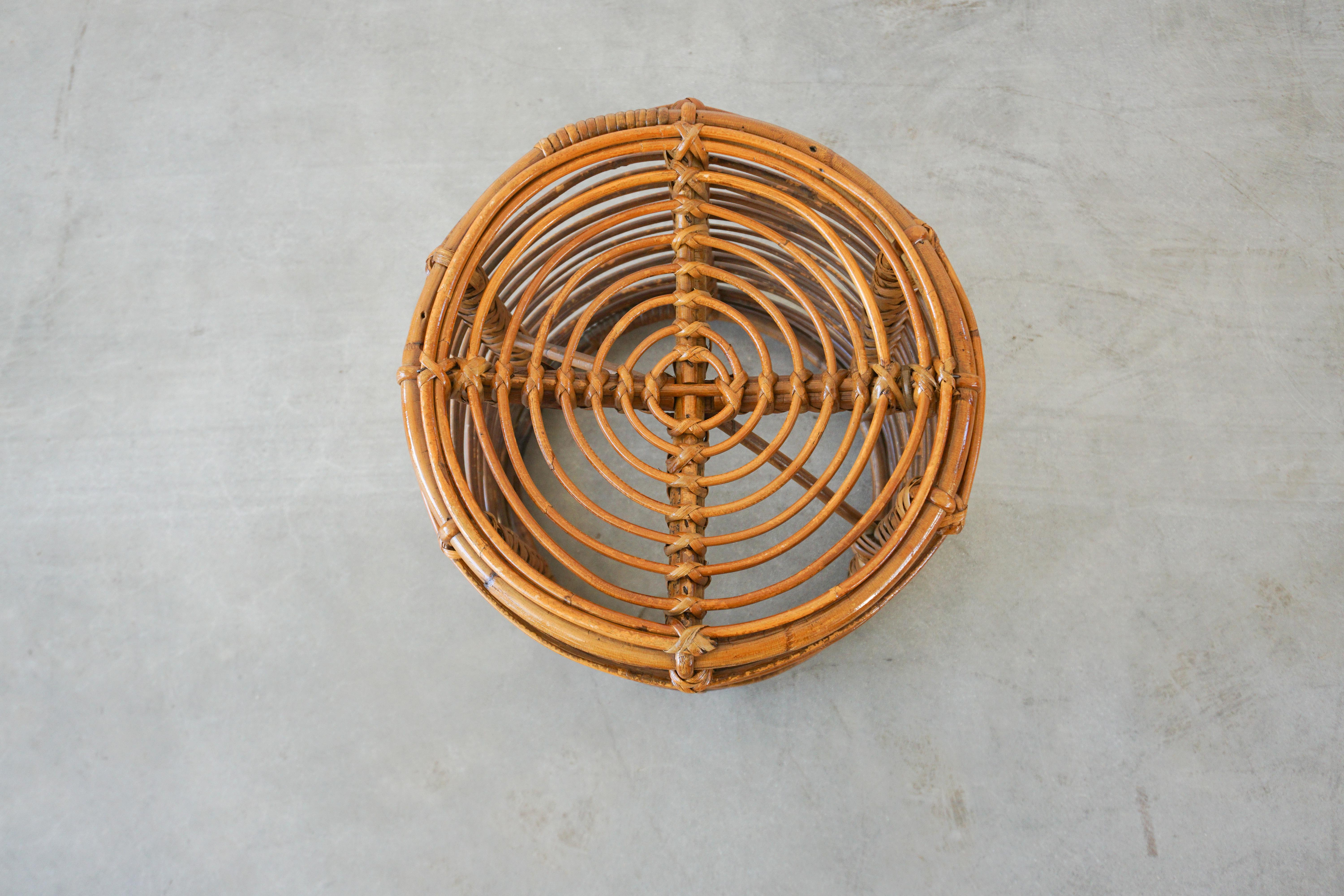 Italian Bamboo Stools 1