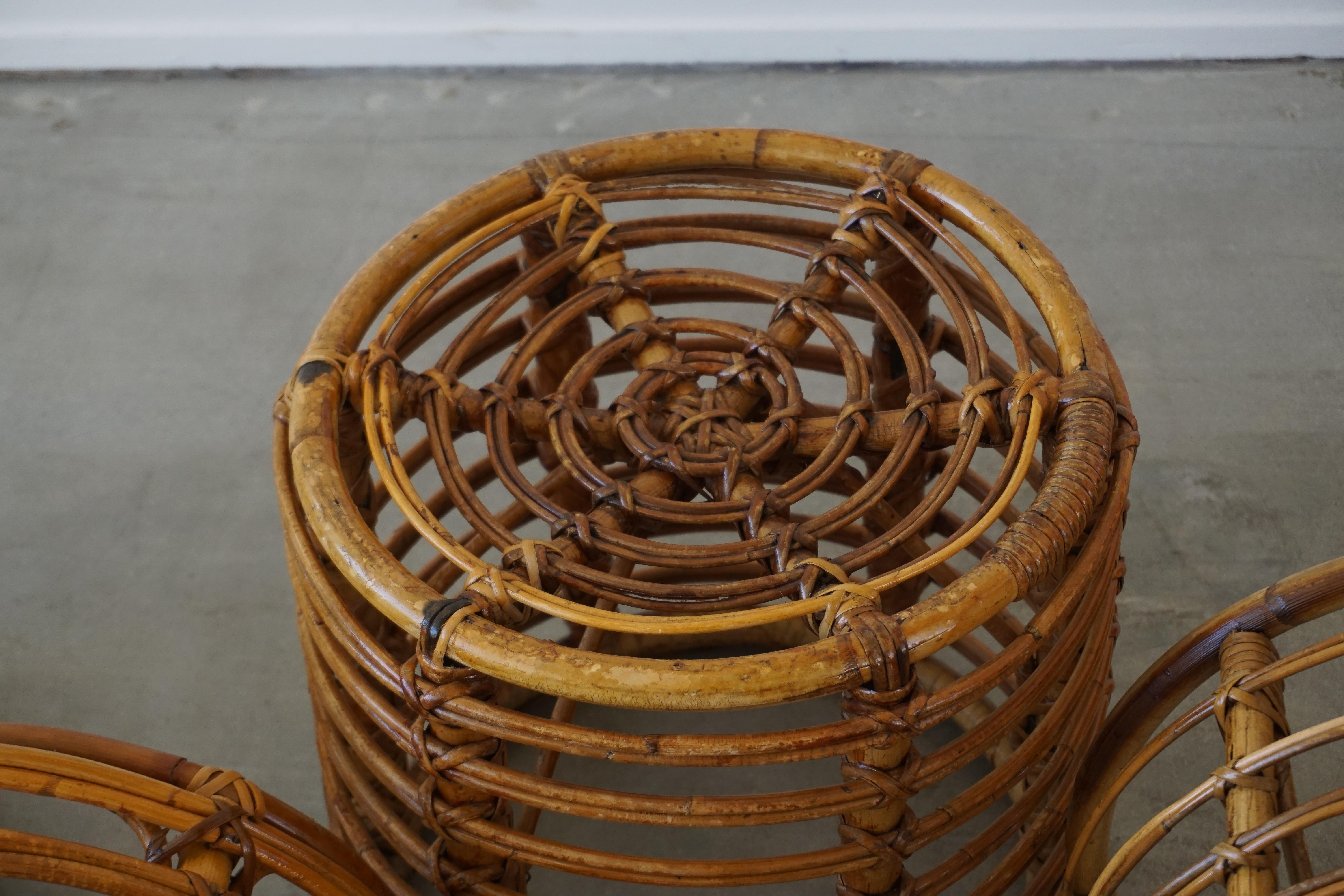 Italian Bamboo Stools 2