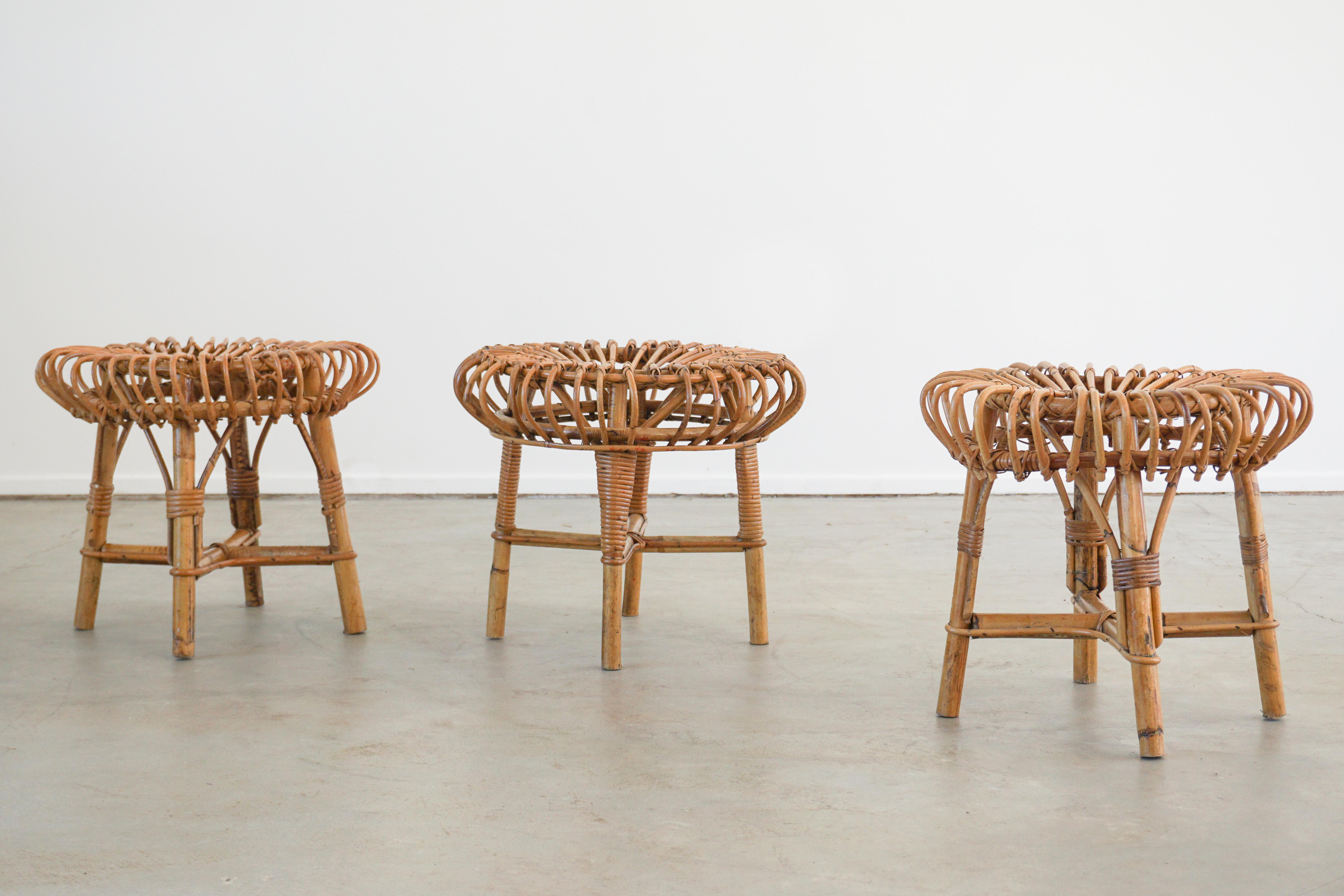 Franco Albini Attributed Stools 1